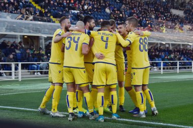 İtalyan Futbolu Serie A Men Şampiyonası Atalanta, Hellas Verona 'ya karşı