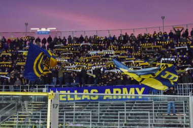 İtalyan Futbolu Serie A Men Şampiyonası Atalanta, Hellas Verona 'ya karşı