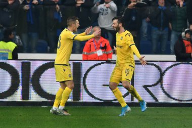 İtalyan Futbolu Serie A Men Şampiyonası Atalanta, Hellas Verona 'ya karşı