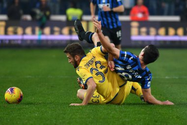İtalyan Futbolu Serie A Men Şampiyonası Atalanta, Hellas Verona 'ya karşı
