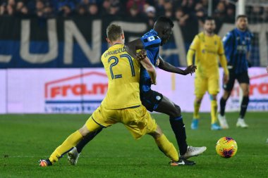 İtalyan Futbolu Serie A Men Şampiyonası Atalanta, Hellas Verona 'ya karşı
