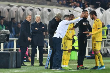 İtalyan Futbolu Serie A Men Şampiyonası Atalanta, Hellas Verona 'ya karşı