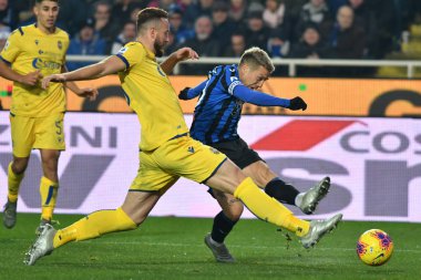 İtalyan Futbolu Serie A Men Şampiyonası Atalanta, Hellas Verona 'ya karşı