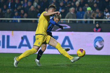 İtalyan Futbolu Serie A Men Şampiyonası Atalanta, Hellas Verona 'ya karşı