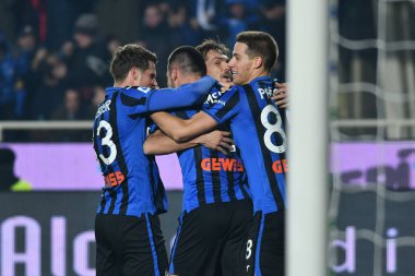İtalyan Futbolu Serie A Men Şampiyonası Atalanta, Hellas Verona 'ya karşı