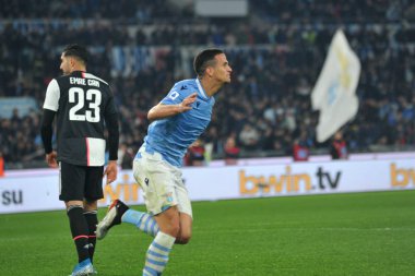 İtalyan Futbolu Serisi A Erkekler Şampiyonası Ss Lazio Juventus Fc 'e karşı