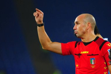 İtalyan Futbolu Serisi A Erkekler Şampiyonası Ss Lazio Juventus Fc 'e karşı