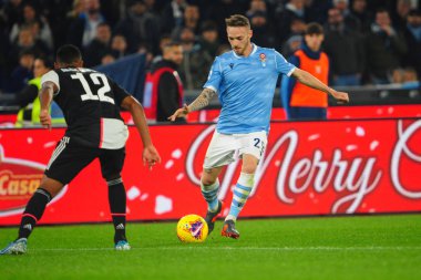 İtalyan Futbolu Serisi A Erkekler Şampiyonası Ss Lazio Juventus Fc 'e karşı