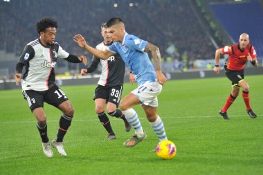 İtalyan Futbolu Serisi A Erkekler Şampiyonası Ss Lazio Juventus Fc 'e karşı