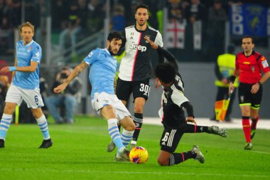 İtalyan Futbolu Serisi A Erkekler Şampiyonası Ss Lazio Juventus Fc 'e karşı