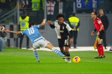 İtalyan Futbolu Serisi A Erkekler Şampiyonası Ss Lazio Juventus Fc 'e karşı