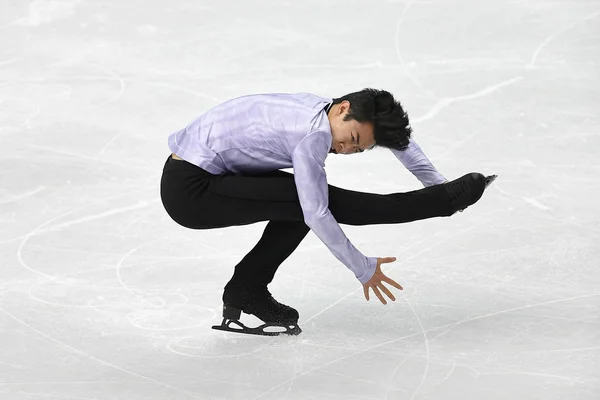 Hielo Deportes ISU Gran Premio de patinaje artístico - Ceremonia de apertura - Día 1 —  Fotos de Stock