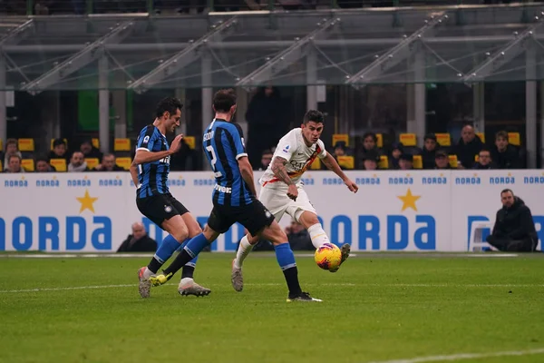 Italian Soccer Serie A Men Championship Inter vs Roma — 스톡 사진