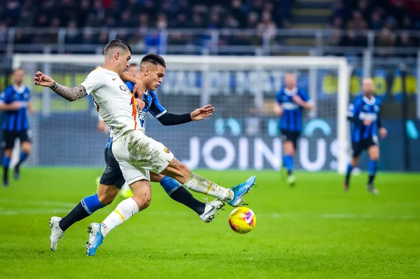 Italienska Fotboll Serie A Män Championship Inter vs Roma — Stockfoto