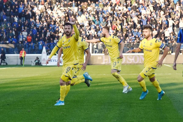 İtalyan Futbolu Serie A Men Şampiyonası Atalanta, Hellas Verona 'ya karşı
