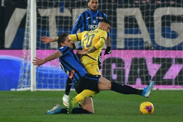 İtalyan Futbolu Serie A Men Şampiyonası Atalanta, Hellas Verona 'ya karşı
