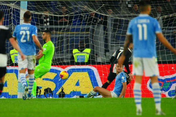 Mistrovství Itálie ve fotbale mužů Ss Lazio vs Juventus Fc — Stock fotografie