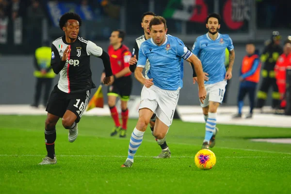 Italian Soccer Serie A Campeonato Masculino SS Lazio vs Juventus FC — Foto de Stock