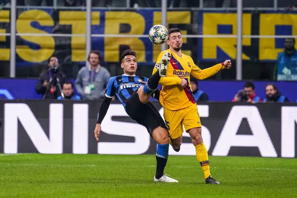 Babak Turnamen Liga Champions Pria - Inter vs Barcelona — Stok Foto