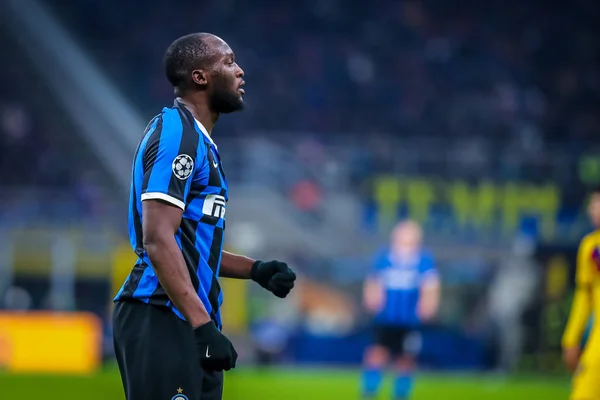 Voetbal Champions League Mannen Kampioenschap Toernooi Ronde - Inter vs Barcelona — Stockfoto