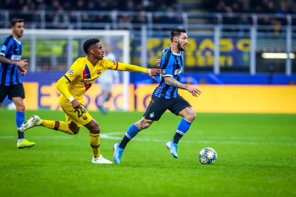 Torneo Campeonato Masculino de la Liga de Campeones de Fútbol - Inter vs Barcelona — Foto de Stock