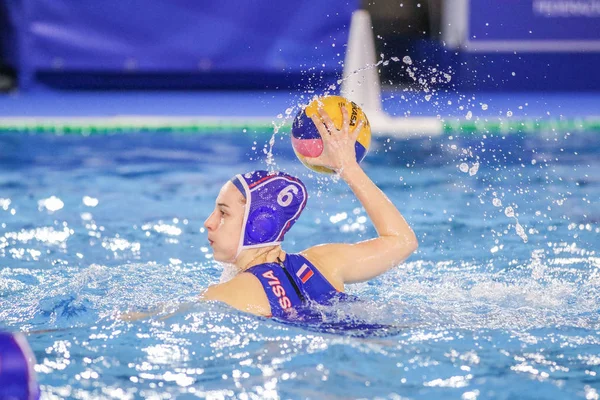 Waterpolo Italian National Team Waterpolo World League ženy - Itálie vs Rusko — Stock fotografie