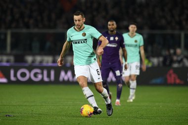 İtalyan Futbolu Serisi A Erkekler Şampiyonası Fiorentina Inter 'e karşı