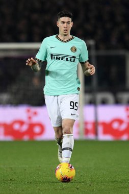 İtalyan Futbolu Serisi A Erkekler Şampiyonası Fiorentina Inter 'e karşı