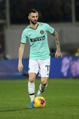 İtalyan Futbolu Serisi A Erkekler Şampiyonası Fiorentina Inter 'e karşı