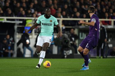 İtalyan Futbolu Serisi A Erkekler Şampiyonası Fiorentina Inter 'e karşı