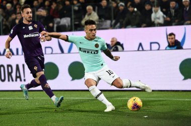 İtalyan Futbolu Serisi A Erkekler Şampiyonası Fiorentina Inter 'e karşı