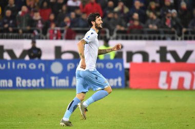 İtalyan Futbolu Serisi A Erkekler Şampiyonası Cagliari Lazio 'ya karşı