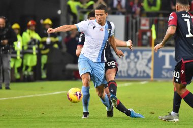 İtalyan Futbolu Serisi A Erkekler Şampiyonası Cagliari Lazio 'ya karşı