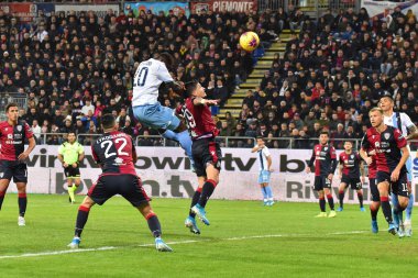 İtalyan Futbolu Serisi A Erkekler Şampiyonası Cagliari Lazio 'ya karşı