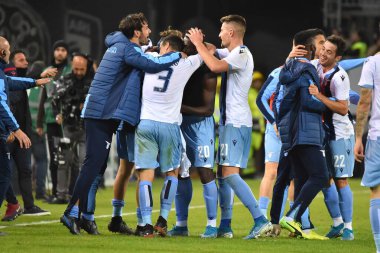 İtalyan Futbolu Serisi A Erkekler Şampiyonası Cagliari Lazio 'ya karşı
