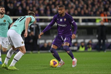 İtalyan Futbolu Serisi A Erkekler Şampiyonası Fiorentina Inter 'e karşı