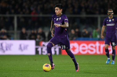 İtalyan Futbolu Serisi A Erkekler Şampiyonası Fiorentina Inter 'e karşı