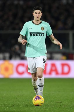 İtalyan Futbolu Serisi A Erkekler Şampiyonası Fiorentina Inter 'e karşı