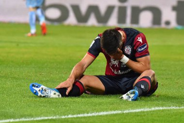 İtalyan Futbolu Serisi A Erkekler Şampiyonası Cagliari Lazio 'ya karşı