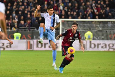 İtalyan Futbolu Serisi A Erkekler Şampiyonası Cagliari Lazio 'ya karşı