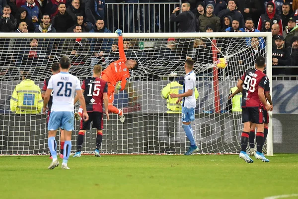 İtalyan Futbolu Serisi A Erkekler Şampiyonası Cagliari Lazio 'ya karşı