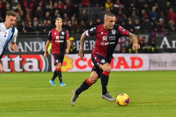 İtalyan Futbolu Serisi A Erkekler Şampiyonası Cagliari Lazio 'ya karşı