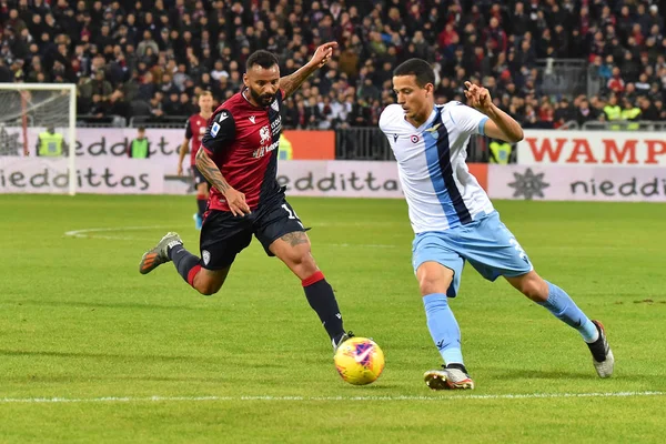 İtalyan Futbolu Serisi A Erkekler Şampiyonası Cagliari Lazio 'ya karşı