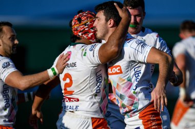 Rugby Heineken Şampiyonlar Kupası Benetton Treviso Lyon 'a karşı