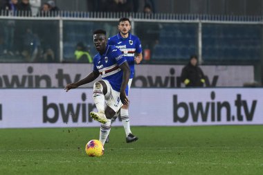 İtalyan Futbolu Serisi A Erkekler Şampiyonası Genoa Sampdoria 'ya Karşı