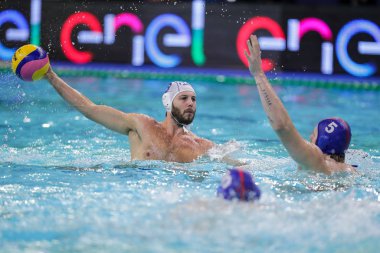 Waterpolo Italian National Team WaterPolo World League Men European - Italia vs Georgia clipart