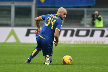 İtalyan Futbolu Serie A Men Şampiyonası Hellas Verona Torino 'ya karşı