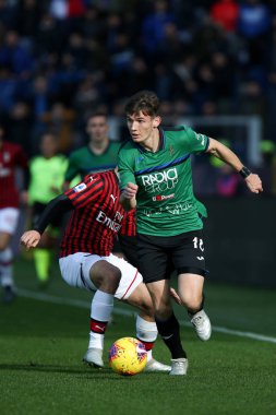İtalyan Futbolu Serisi A Erkekler Şampiyonası Atalanta Milan 'a karşı