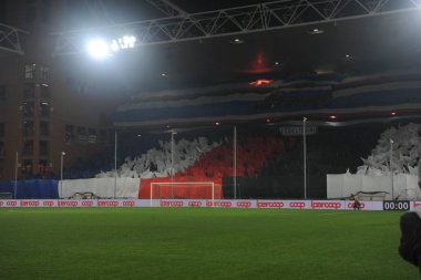 İtalyan Futbolu Serisi A Erkekler Şampiyonası Genoa Sampdoria 'ya Karşı