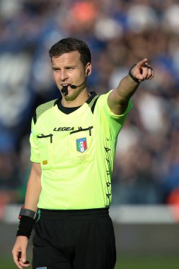 İtalyan Futbolu Serisi A Erkekler Şampiyonası Atalanta Milan 'a karşı